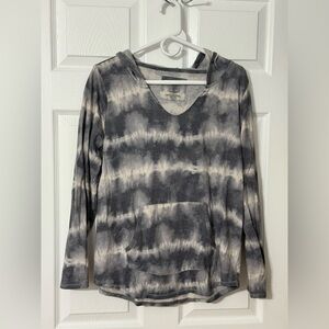 Sonoma Gray Tie-Dye Hoodie